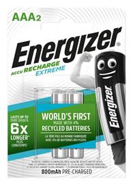 ENERGIZER Tölthető elem, AAA mikro, 2x800 mAh, előtöltött, "Extreme" ENERGIZER_E300624300 small