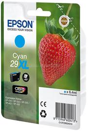 EPSON 29XL Eredeti cián Eper Claria Home extra nagy kapacitású tintapatron (450 oldal) C13T29924012 small