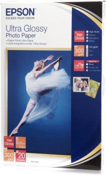 EPSON Ultra Glossy Photo Paper 100x150 (20 lap)