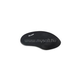 EQUIP 245014 egérpad  (szövet, csúszásmentes, 230 x 200 x 20mm, ergonómikus dizájn, fekete) EQUIP_245014 small