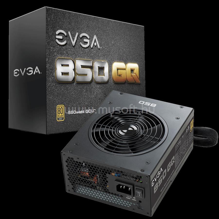 EVGA 850W SuperNOVA 80+ Gold Moduláris tápegység