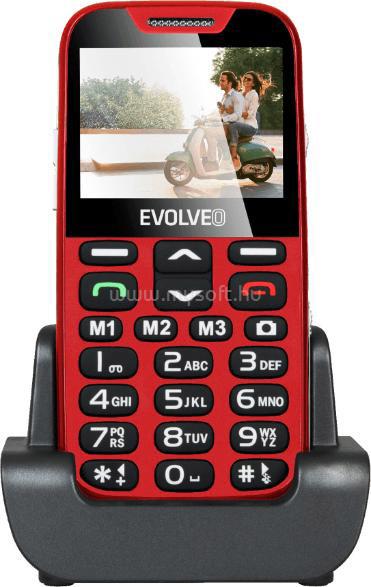EVOLVEO Easyphone XD EP-600 2,3" mobiltelefon (piros)