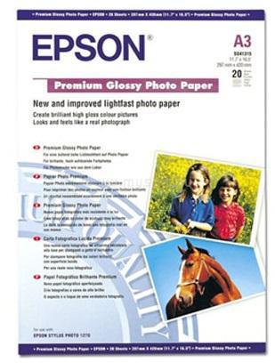 EPSON A3 Prémium Fényes Fotópapír 20 Lap
