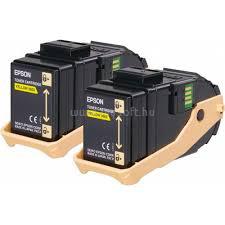 EPSON Toner Double Pack Sárga 7 500 oldal C13S050606 small