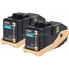 EPSON Toner Double Pack Cián 7 500 oldal C13S050608 small