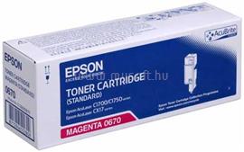 EPSON Toner S050670 Magenta 700 oldal C13S050670 small