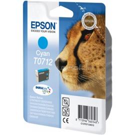 EPSON T0712 Eredeti cián Gepárd DURABrite Ultra tintapatron (5,5 ml) C13T07124012 small