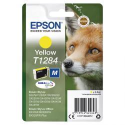 EPSON T1284 M Eredeti sárga Róka DURABrite Ultra tintapatron (3,5 ml) C13T12844012 small