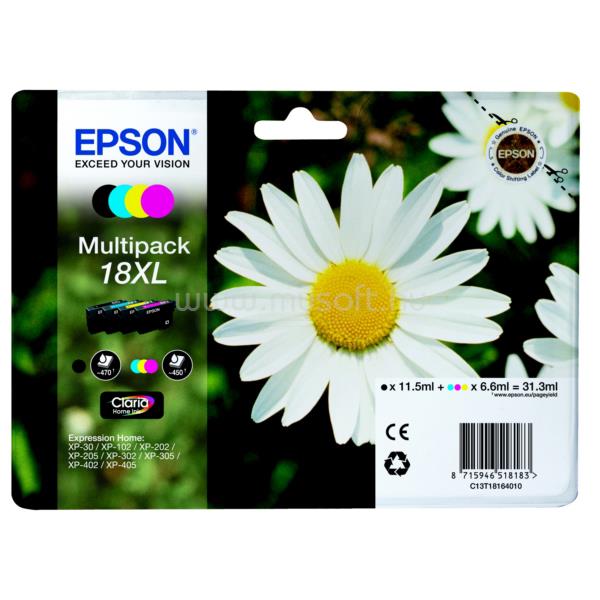 EPSON Patron T1816 Multipack 18XL
