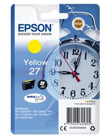 EPSON 27 Eredeti sárga Vekker DURABrite Ultra tintapatron (300 oldal) C13T27044012 small