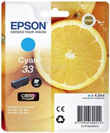 EPSON Patron Claria 33 Original Cián 300 oldal C13T33424012 small