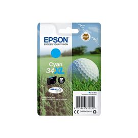 EPSON 34XL Eredeti cián Golflabda DURABrite Ultra extra nagy kapacitású tintapatron (950 oldal) C13T34724010 small