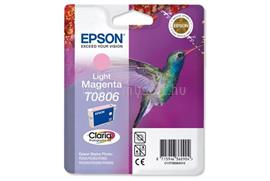 EPSON T0806 Eredeti világos bíbor Kolobri Claria Photographic tintapatron (7,4 ml) C13T08064011 small