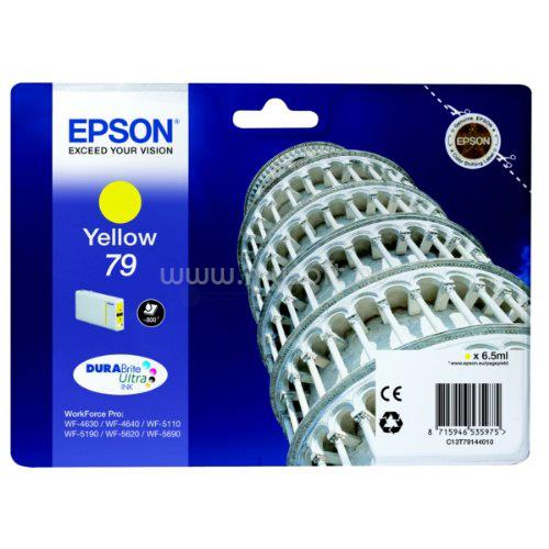 EPSON 79 Eredeti sárga Pisai ferde torony DURABrite Ultra tintapatron (6,5 ml)