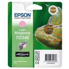 EPSON T0346 Eredeti világos bíbor Kaméleon Ultra Chrome tintapatron (17 ml) C13T03464010 small