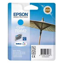 EPSON T0442 Eredeti cián Napernyő DURABrite Ultra tintapatron (13 ml) - RF+AM címkézés C13T04424020 small