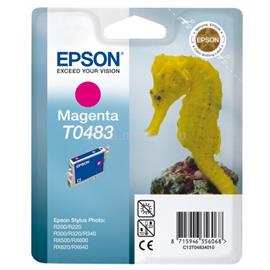 EPSON T0483 Eredeti bíbor Vízicsikó tintapatron (13 ml) C13T04834010 small