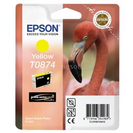 EPSON Patron T0874 Ultra Chrome Sárga C13T08744020 small