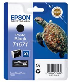 EPSON Patron T1571 Ultra Chrome Photo Fekete C13T15714010 small