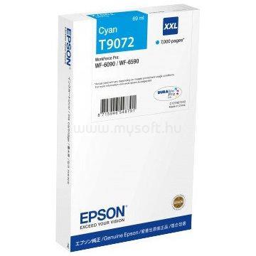 EPSON T9072 XXL Eredeti cián DURABrite Pro extra nagy kapacitású tintapatron (69 ml)