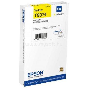 EPSON T9074 XXL Eredeti sárga DURABrite Pro extra nagy kapacitású tintapatron (69 ml)