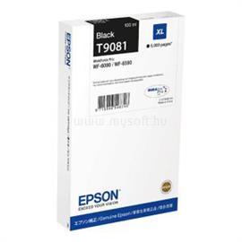 EPSON T9081 XL Eredeti fekete DURABrite Pro extra nagy kapacitású tintapatron (100 ml) C13T908140 small