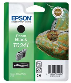 EPSON T0341 Eredeti fotó fekete Kaméleon Ultra Chrome tintapatron (17 ml) C13T03414010 small