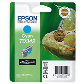 EPSON T0342 Eredeti cián Kaméleon Ultra Chrome tintapatron (17 ml) C13T03424010 small