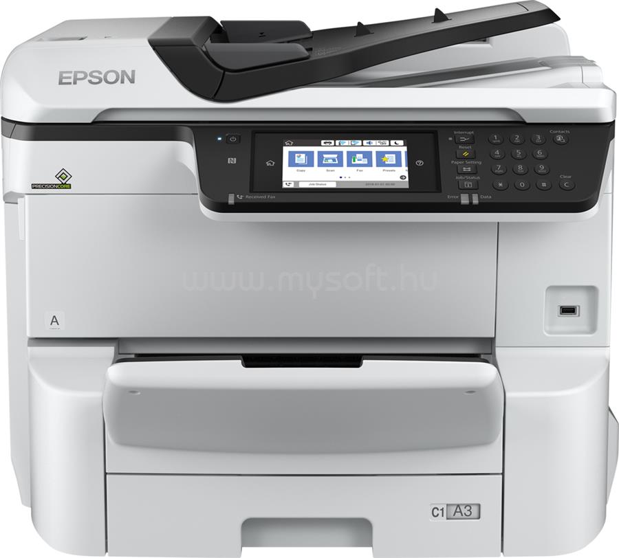 EPSON WorkForce Pro WF-C8610DWF színes multifunkciós tintasugaras nyomtató