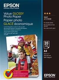 EPSON A4 Gazdaságos Fényes Fotópapír 20 Lap 183g C13S400035 small