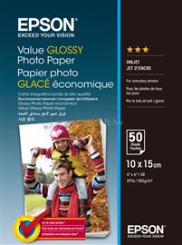 EPSON 10x15 Gazdaságos Fényes Fotópapír 50 Lap 183g C13S400038 small