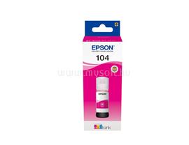 EPSON 104 Eredeti bíbor tintapatron (65ml) C13T00P340 small