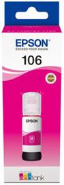 EPSON 106 Eredeti bíbor EcoTank tintatartály (70 ml) C13T00R340 small