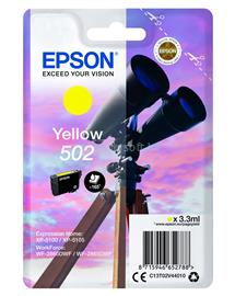 EPSON 502 Eredeti sárga Távcső tintapatron (165 oldal) C13T02V44010 small