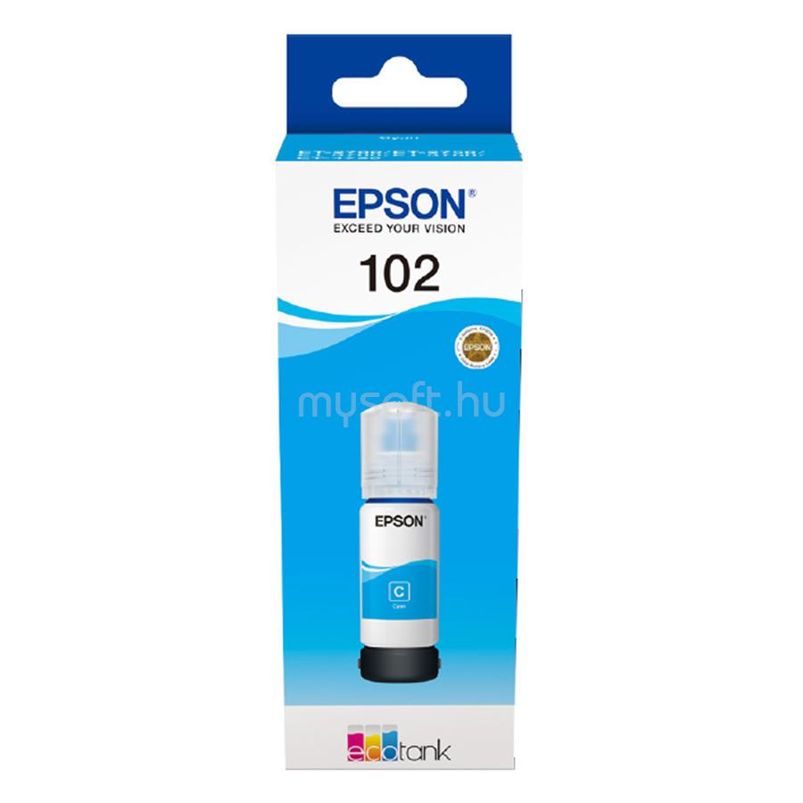 EPSON 102 EcoTank Tinta 70ml (cián)