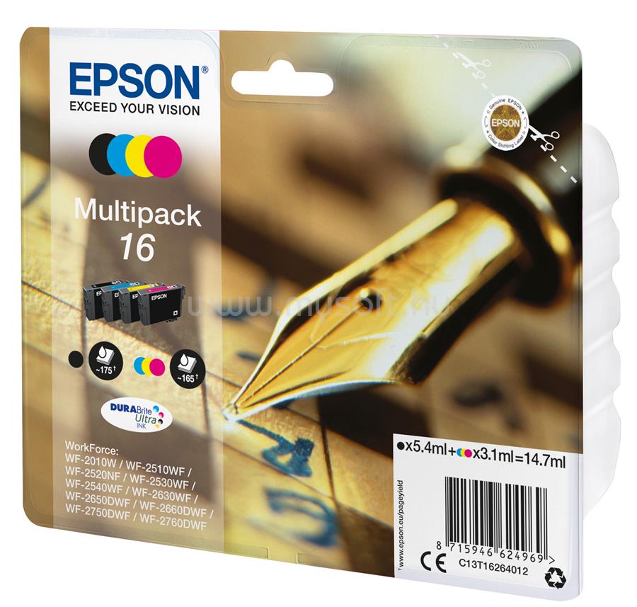 EPSON T1626 Patron Multipack 16