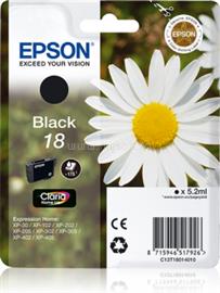 EPSON Claria Home Ink Tintapatron Black (175 oldal) C13T18014010 small