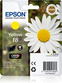 EPSON Claria Home Ink Tintapatron Yellow (180 oldal) C13T18044010 small