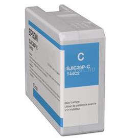 EPSON T44C2 Eredeti cián UltraChrome tintapatron (80 ml) C13T44C240 small