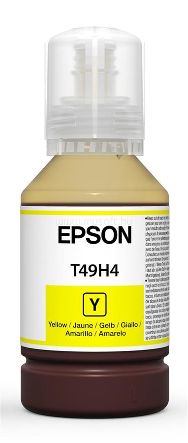 EPSON T49H4 Eredeti sárga tintatartály (140 ml)