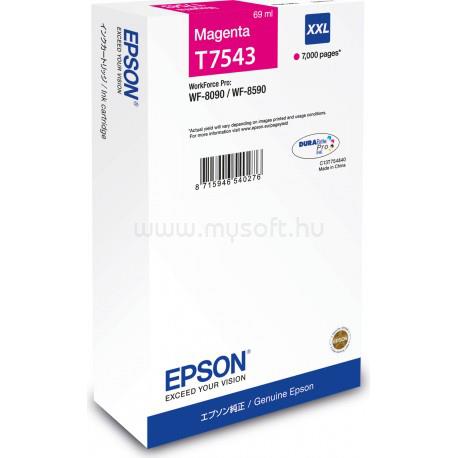 EPSON T7543 XXL Eredeti bíbor DURABrite Pro extra nagy kapacitású tintapatron (7 000 oldal)