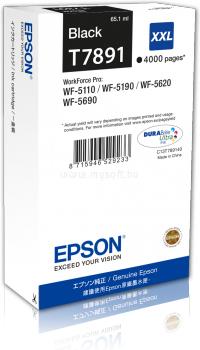 EPSON T7891 XXL Eredeti fekete DURABrite Ultra extra nagy kapacitású tintapatron (65,1 ml)