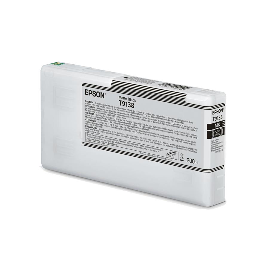 EPSON T9138 Matt fekete tintapatron (200ml)