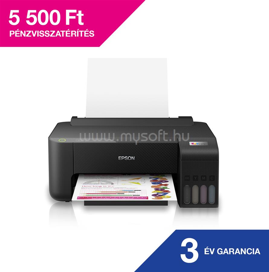 EPSON EcoTank L1210 külső tintatartályos színes tintasugaras nyomtató