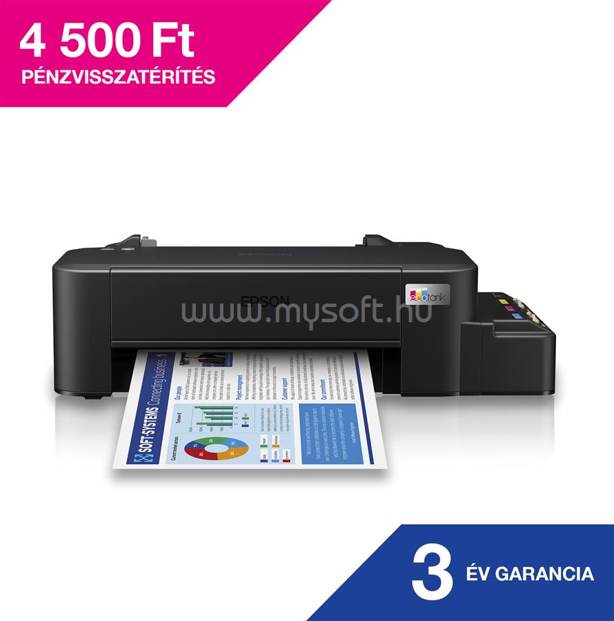 EPSON EcoTank L121 külső tintatartályos színes tintasugaras nyomtató