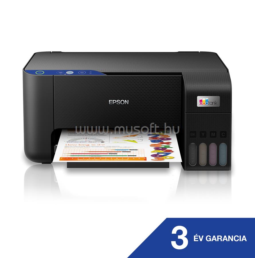EPSON EcoTank L3211 külső tintatartályos színes multifunkciós tintasugaras nyomtató