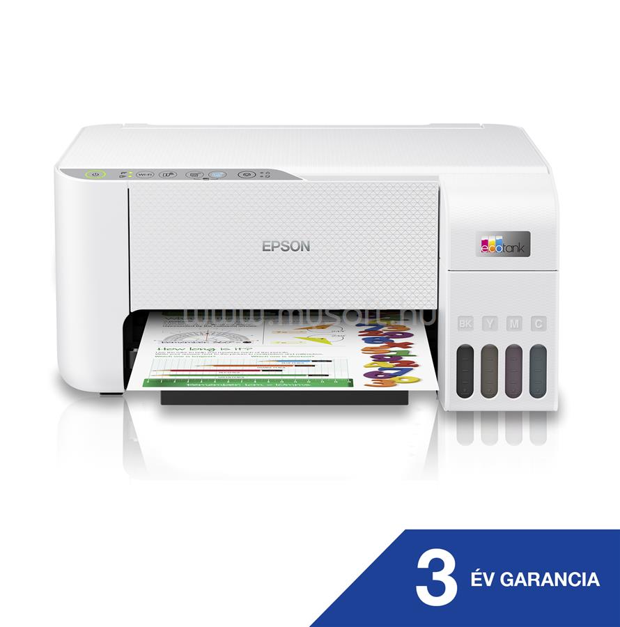 EPSON EcoTank L3256 külső tintatartályos színes multifunkciós tintasugaras nyomtató