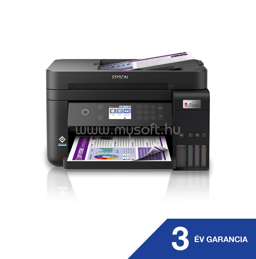 EPSON EcoTank L6270 külső tintatartályos színes multifunkciós tintasugaras nyomtató