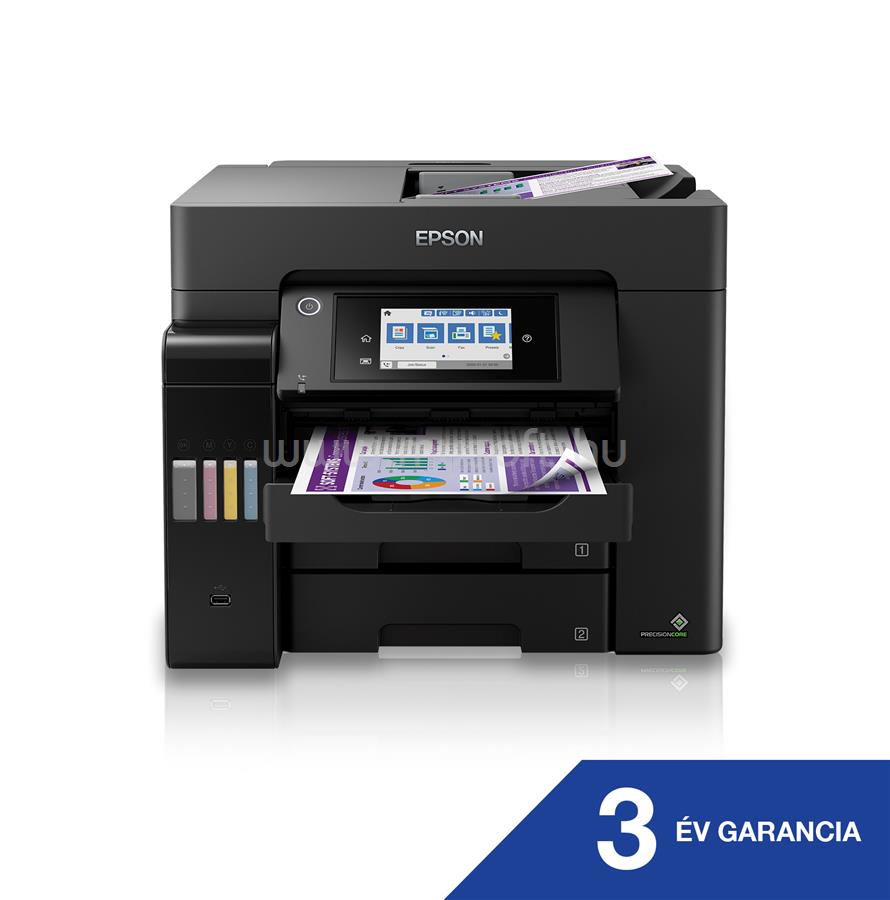 EPSON EcoTank L6570 külső tintatartályos színes multifunkciós tintasugaras nyomtató