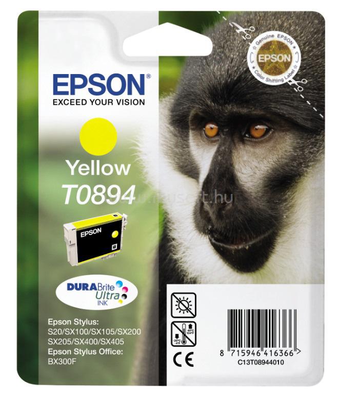 EPSON T0894 Eredeti sárga Majom DURABrite Ultra tintapatron tintapatron (3,5 ml)